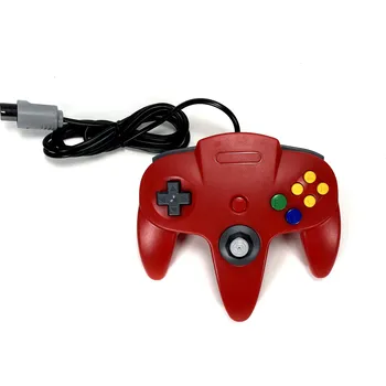 Gamepad Nintendo64 ovladač - Červený, nový