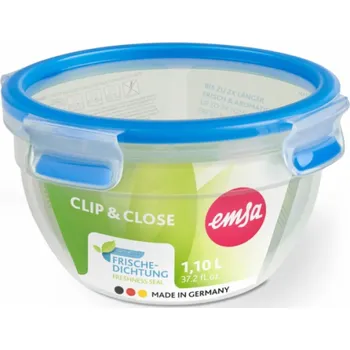 Dóza na potraviny Emsa CLIP & CLOSE nádoba na potraviny 1,1 litru