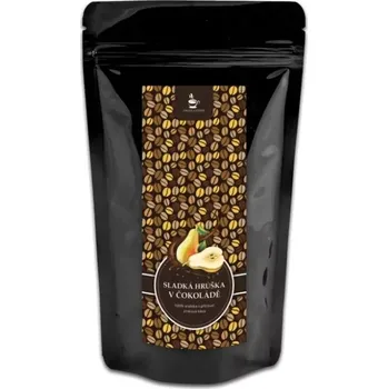 Káva ZRNKOVÁ KÁVA SLADKÁ HRUŠKA V ČOKOLÁDĚ 60g