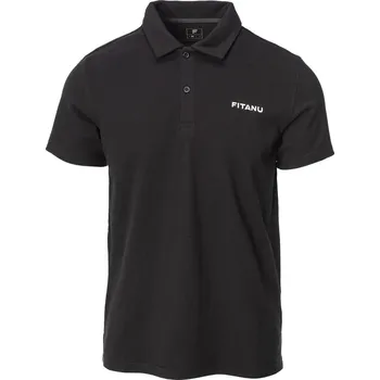 Pánská košile Pánská Polokošile FITANU VINIM M000242635 – Černá M