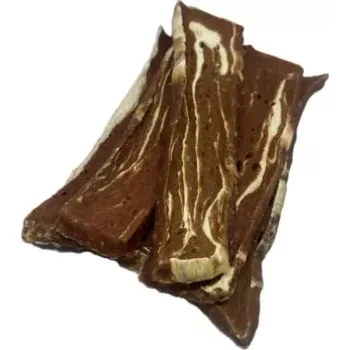 Pamlsek pro psa Plátky hovězí s treskou měkké 250G