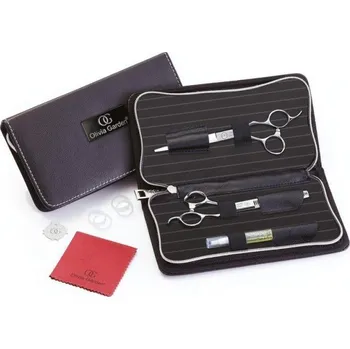 Kadeřnické nůžky Olivia Garden SILKCUT PRO EDITION sada nůžek pro leváky