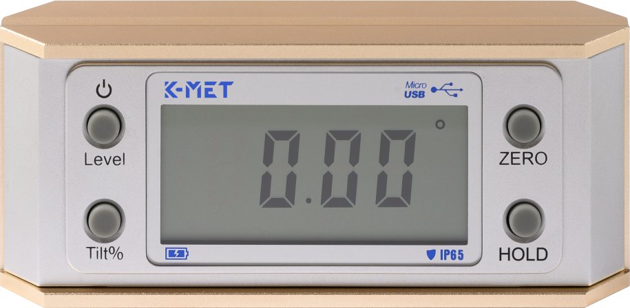 Digitální vodováha / sklonoměr s Bluetooth K-MET 150x61x30 mm (5017-97-150)