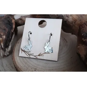 Šperk Závěsné náušnice Zajíci (Náušince)