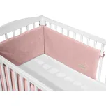 ALBERO MIO Mantinel do postýlky - Růžová