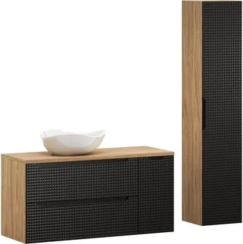 Koupelnový nábytek Koupelnová sestava LUXOR ČERNÁ 155