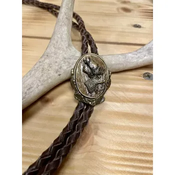 Přívěsek Bolo paroh jelen - č.12 (Ozdobný lovecký přívěsek)