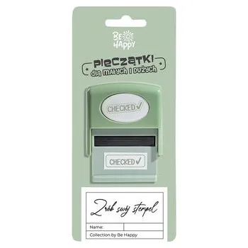 Set školních potřeb Pieczątka z napisem Checked
