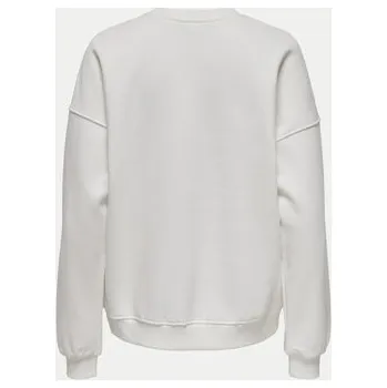 Dámská mikina ONLY Mikina Collie 15337366 Bílá Regular Fit L