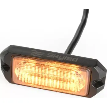 Maják Výstražné světlo Skyled (79x29mm), 3 LED, R10, R65, SAE