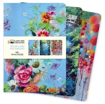 Set školních potřeb Zestaw 3 notatników MIDI Nel Whatmore