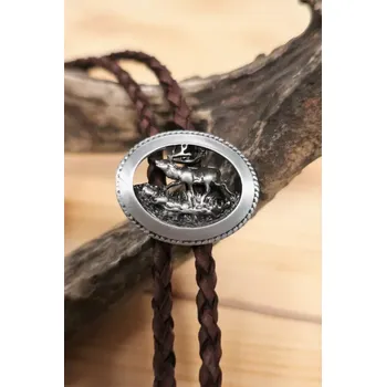 Přívěsek Myslivecké bolo č. 26 - jelen (Ozdobný lovecký přívěsek)