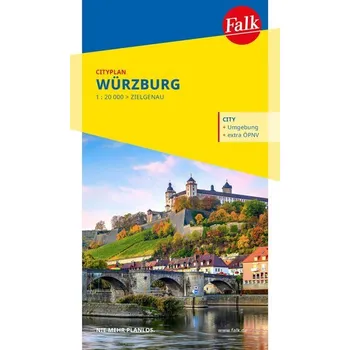 Falk Cityplan Würzburg 1:15.000