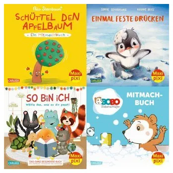 První čtění Maxi-Pixi-4er-Set 110: Bilderbücher zum Mitmachen (4x1 Exemplar)