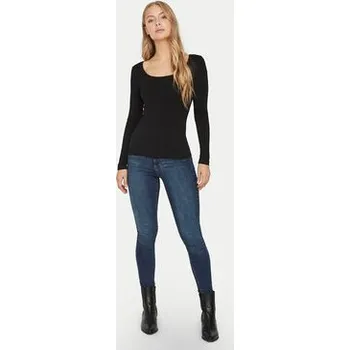 Dámská halenka Vero Moda Halenka Maxi My 10228809 Černá Slim Fit XS