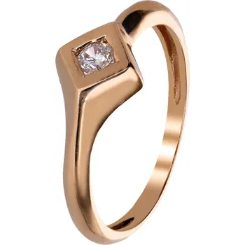 Prsten Zlaton Prsten růžové zlato se zirkonem vel.52 1.85g 000902605242