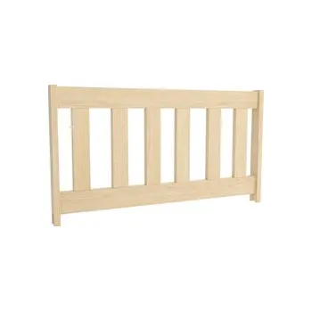 Dětská postel Odnímatelná zábrana z masivu - typ B - 89 cm