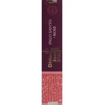 Aroma lampa Vonné tyčinky Divine Soul PALO SANTO WITH ROSE