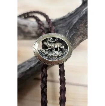 Přívěsek Myslivecké bolo č. 14 - jelen (Ozdobný lovecký přívěsek)