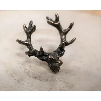 Odznak - paroží zlaté (Myslivecká ozdoba)