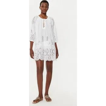 Dámské šaty Melissa Odabash Plážové šaty Ashley Bílá Regular Fit S