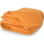 Deka mikroplyš 150x200 cm Hořčicová