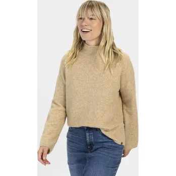 Dámský svetr SVETR CAMEL ACTIVE KNITWEAR CARAMEL - SOFT BLUE