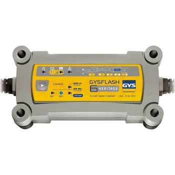 Nabíječka autobaterie Nabíječka gysflash 6a heritage, 6/12 v, 1.2-125 ah, 6 a