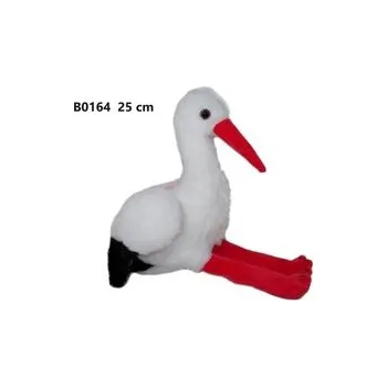plyšák Bocian 25cm