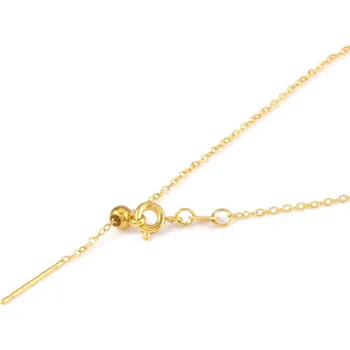 Řetízek Šperky4U Ocelový řetízek - očkový, nastavitelná délka - OPE1317-GD