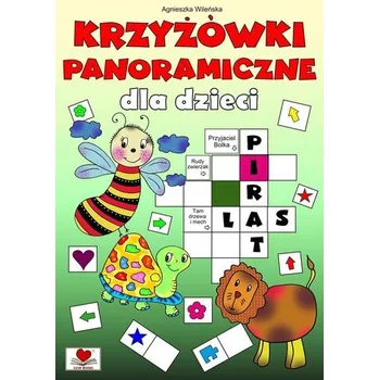 Hlavolam Krzyżówki panoramiczne dla dzieci - Agnieszka Wileńska