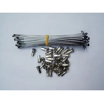 Zapletené kolo Sada paprsků (výplet) kol Jawa 50/555, 05 pionýr, M3 - chrom