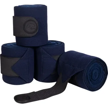 Ochrana nohy a ocasu HKM Bandáže Combo HKM, 4 ks, 2/3 m, deep blue 200 cm