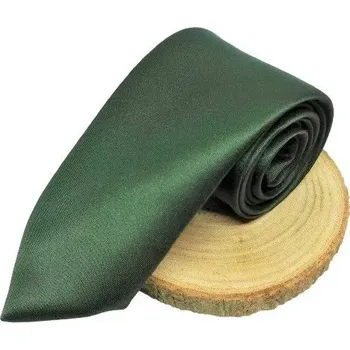 Kravata Kravata - zelená smaragdová (Myslivecká kravata)