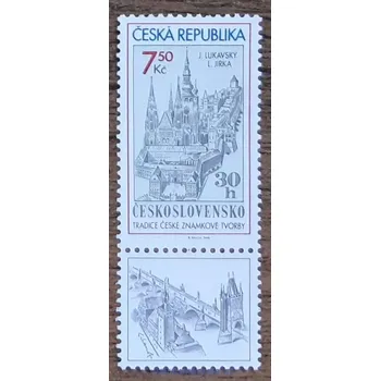 Poštovní známka ČR ** K 457 Tradice české známkové tvorby r. 2006