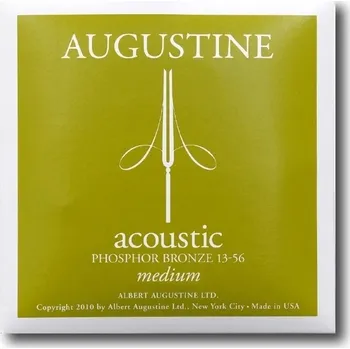 Struna pro kytaru a smyčcový nástroj Augustine Struny pro Akustickou kytaru Acoustic Phosphor BronzeSet Medium 13-56 143655