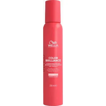 Vlasová kosmetika Wella Invigo Color Brilliance Vitamin Conditioning Mousse - Objemová pěna pro oživení barvy - 200 ml