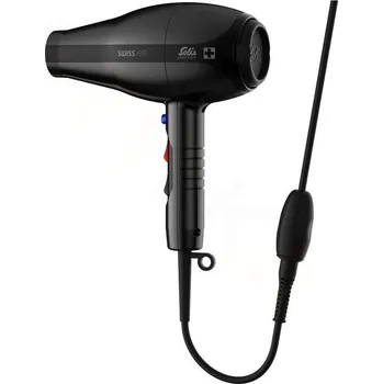 Fén Solis Fén na vlasy Swiss Air Black 360°