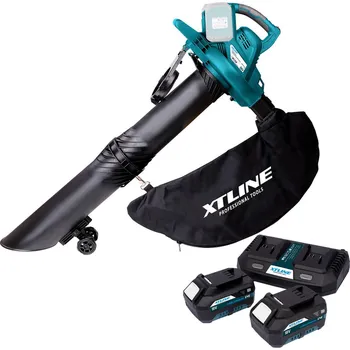 XT line XTLINE Aku zahradní vysavač 36 V + 2 baterie 4.0 Ah + nabíječka 3.0 A