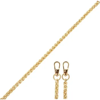 Řetízek Natana Valis elegantní zlatý řetízek na kabelku s karabinkou 130x0,6cm
