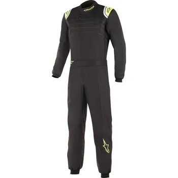 Moto kombinéza FIA Kombinéza ALPINESTARS KMX-9 V2 Black/Yellow