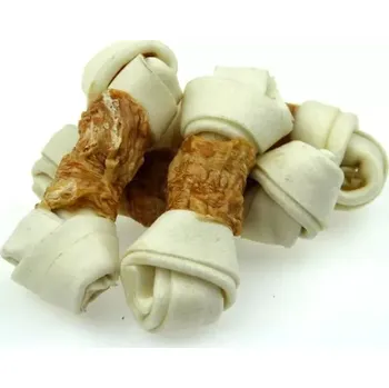 Pamlsek pro psa Uzel obalený kuřecím masem 300g