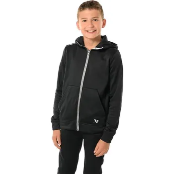 Pánská mikina Mikina Bauer Team Fleece Zip YTH, Dětská, černá, L Bauer