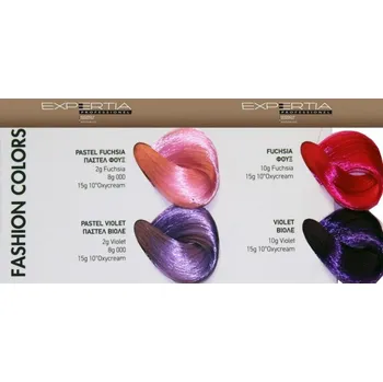 Barva na vlasy Expertia barva 100ml fashion color