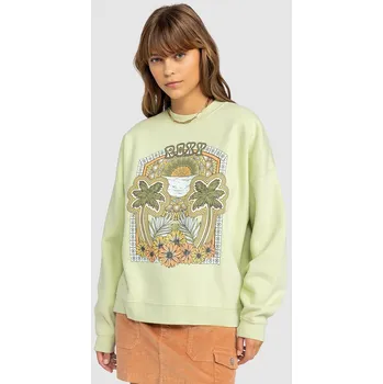 Dámské oblečení mikina Roxy Lineup Oversized Crew A - GCS0/Butterfly L