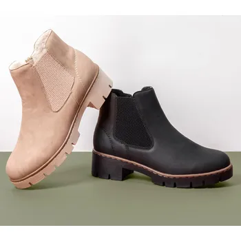 Dámská zimní obuv Die moderne Hausfrau Zimní chelsea boty Bibi, béžové, vel.41 491637