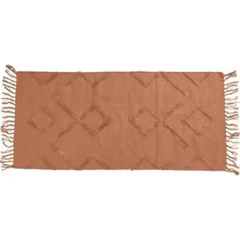 Koberec Kusový koberec hnědá, 70 x 140 cm