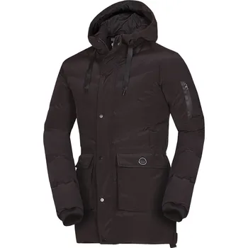 Pánská větrovka Northfinder Pánská městská stylová zateplená bunda DOMENICO, černá, M