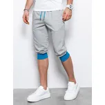 Pánské kraťasy OMBRE P29 GREY/BLUE XXL