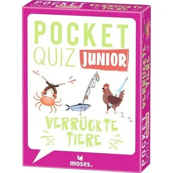 Pocket Quiz junior Verrückte Tiere - Küpper, Anke